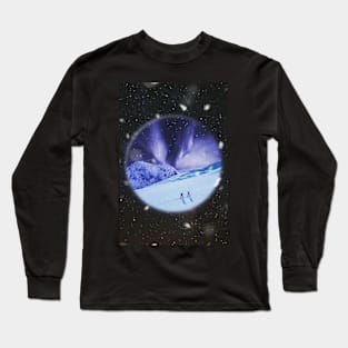 Winter Starry Night Long Sleeve T-Shirt